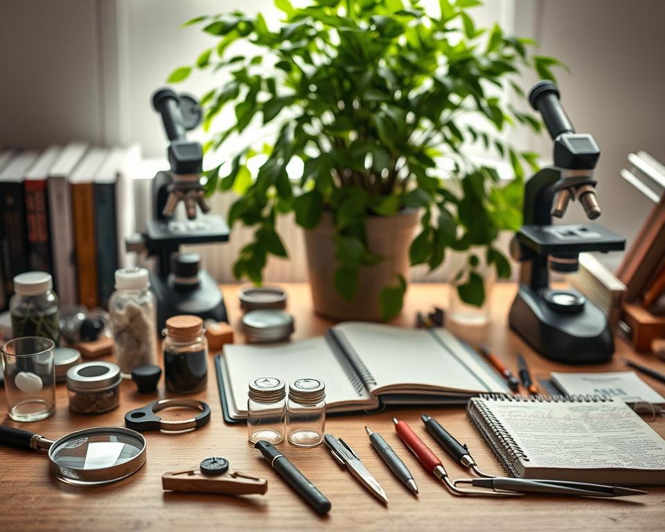 Detektei Pflanzenausrüstung